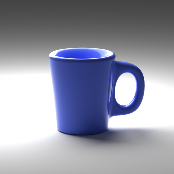 Blue Cup