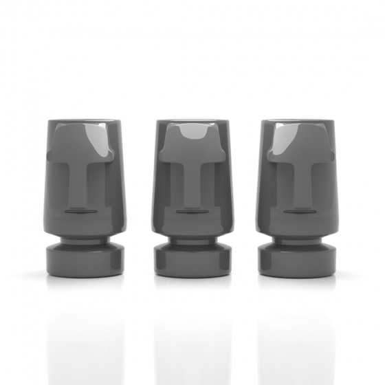 Moai Head Vase Set